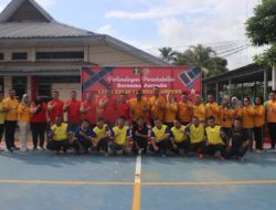 Pererat Silaturahmi Bersama Media, Lapas Kelas I Bandarlampung Gelar Pertandingan Persahabatan Futsal Antara Warga Binaan dan Jurnalis
