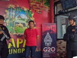 Kalapas Kelas IiB Lapas Tanjungpandan Terima Sambang Patroli Pengamanan Personil Yon B Satbrimob Polda Babel