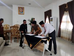 Kanwil Kemenkumham Lampung Terima Hibah Tanah Dari Pemkab Lampung Tengah Guna Menunjang Penyelenggaraan Pemasyarakatan di Lapas Gunung Sugih