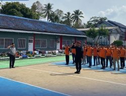 Kepala KPR Rutan Kelas IIB Sukadana Berikan Pengarahan dan Penguatan Kedisiplinan Kepada WBP