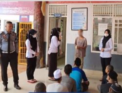 Cegah Penularan Penyakit TBC, Tim Medis LPKA Kelas | Palembang Adakan Skrining Kesehatan