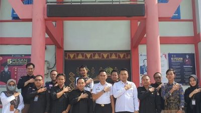 Rutan Kelas IIB Kotabumi Sambut Kunjungan KPU Guna Persiapan Pemilu 2024