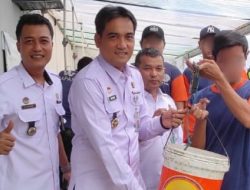 Lapas Ciamis Melakukan Panen Ikan Mujair Hasil Budidaya Warga Binaan