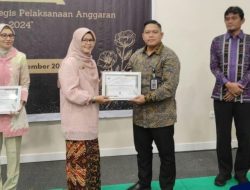 Lapas Tanjungpandan Berhasil Meraih Penghargaan Terbaik II IKPA dari KPPN Tanjungpandan