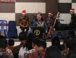 Kakanwil Kemenkumham Lampung Hadiri Perayaan Natal Oikumene di Lapas Kelas I Bandar Lampung