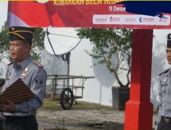 Kobarkan Semangat Bela Negara, Lapas Kelas IIB Tanjungpandan Gelar Upacara Hari Bela Negara dan Kesiapan Nataru