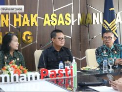 Guna Sukseskan Pemilu 2024, Kanwil Kemenkumham Lampung Menggelar Rapat Koordinasi Dalam Rangka Pemutahiran Data WBP