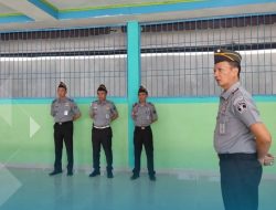 Sambut Pemilu 2024, Petugas Rutan Krui Lakukan Ikrar Netralitas ASN
