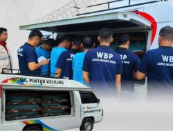 Antusias ! Warga Binaan Lapas Muara Enim ‘Serbu’ Mobil Perpustakaan Keliling PT. Bukit Asam, Tbk