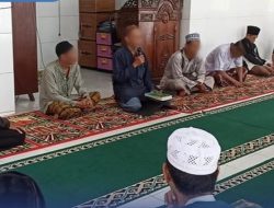 Bentuk Pribadi yang Beriman dan Bertaqwa, WBP Rutan Sukadana Menggelar Pengajian Rutin