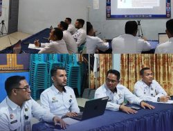 Lapas Kelas IIB Kualasimpang Ikuti Bimbingan Teknis Pencatatan Realisasi Pengadaan Barang Jasa Secara Virtual