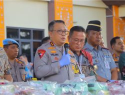 Hadiri Giat Rilis Akhir Tahun 2023, Kalapas Kelas I Bandarlampung Apresiasi Kinerja Jajaran Polda Lampung