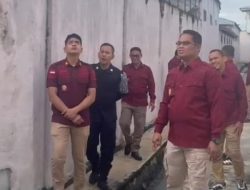 Deteksi Dini Jelang Tahun Baru, Lapas Kualasimpang Lakukan Kontrol Keliling Brandgang