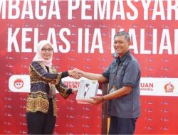 Dukung Program WBP. Persaja Lamsel Hibahkan Peralatan Pembinaan ke Lapas Kalianda
