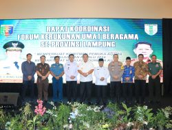 Gubernur Arinal Djunaidi Gelar Rapat Koordinasi Forum Kerukunan Umat Beragama se-Provinsi Lampung