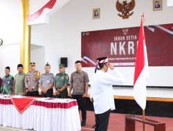Dua Napiter Lapas Kotaagung Laksanakan Ikrar Setia Kepada NKRI