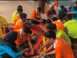 Kreativitas Tanpa Batas, Andikpas LPKA Kelas I Palembang Belajar Membuat Bunga Kertas