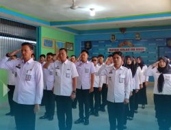 Rutan Kelas IIB Krui Ikuti Apel Awal Tahun Bersama Menkumham RI Secara Virtual