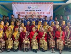 Jalin Kebersamaan dan Keakraban Anggota, Dharma Wanita Persatuan Rutan Krui Gelar Pertemuan Rutin