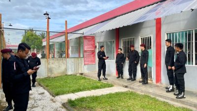 Karutan Kelas I Bandarlampung Lakukan Giat Kontrol Keliling Blok Hunian WBP