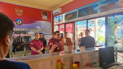 Tingkatkan Kualitas Pelayanan Publik, Kanwil Kemenkumham Babel Sosialisasikan Program Imigrasi Corner di Bangka Selatan