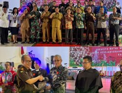 Kepala Kejari Katingan Hadiri Ibadah dan Perayaan Natal Bersama KORPRI TNI, POLRI, GOW dan DWP Kabupaten Katingan