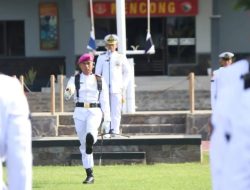 Pasops Brigif 4 Mar/BS Pimpin Upacara Peringatan Hari Dharma Samudera Tahun 2024