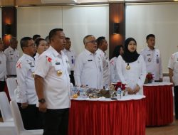 Kalapas Kelas I Bandarlampung Ikuti Penandatanganan Pembangunan ZI dan PK Tahun 2024 di Kanwil Kemenkumham Lampung