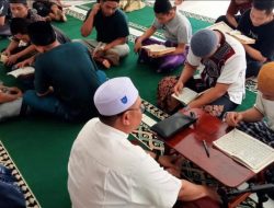 Wujud Pembinaan Kepribadian, WBP Rutan Sukadana Antusias Ikuti Progam Belajar Ngaji