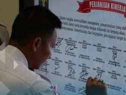 Kepala Rutan Krui Ikuti Penandatanganan Komitmen Bersama Pembangunan Zona Integritas dan Perjanjian Kinerja