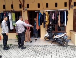 Cegah Aksi Curanmor, Polsek Sukarame Imbau Penghuni di Sejumlah Tempat Kost