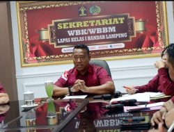Siap Mewujudkan ZI Menuju WBK/WBBM, Kalapas Kelas I Bandarlampung Pimpin Rapat Pembentukan Tim Zona Integritas