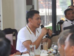 Ngopi Bareng Awak Media, Kapolresta Bandar Lampung Ajak Media Bersinergi Ciptakan Kamtibmas Yang Kondusif