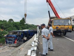 Jasa Raharja Jamin Seluruh Korban Kecelakaan Bus PO Shantika di Tol Pemalang