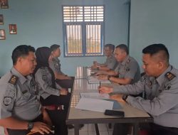 Karutan Kotabumi Pimpin Rapat Zona Integritas Menuju WBK/WBBM