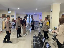 Pastikan Pelayanan Prima, Waka Polresta Bandar Lampung Cek Ruang Pelayanan Terpadu Gedung SPKT