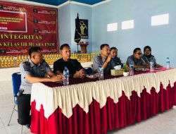 Tingkatkan Kinerja Regu Pengamanan, Kalapas Mukhlisin Fardi Pimpin Rapat Dinas Internal Pengamanan