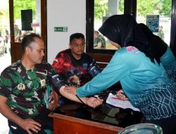 Prajurit Yonif 9 Marinir Ikuti Urikes Rutin Sebagai Wujud Kesiapan Kesehatan