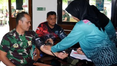 Prajurit Yonif 9 Marinir Ikuti Urikes Rutin Sebagai Wujud Kesiapan Kesehatan