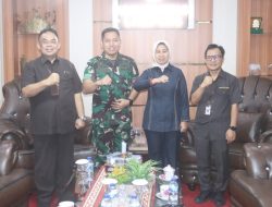 Dandim 0410/KBL Melakukan Kunjungan Silaturahmi Kepada Rektor Universitas Lampung
