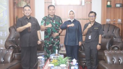 Dandim 0410/KBL Melakukan Kunjungan Silaturahmi Kepada Rektor Universitas Lampung