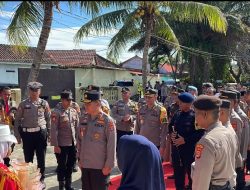 Wakapolda Lampung Apresiasi Kinerja Personel  Polres Pesibar