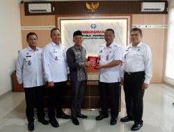 Komitmen Meraih WBK, Kalapas Kelas I Bandar Lampung Lakukan Kunjungan ke Ombudsman