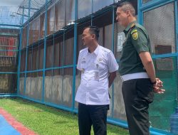 Jalin Sinergitas, Kalapas Kelas IIB Muara Enim Sambut Hangat Dansubdenpom Persiapan Muara Enim