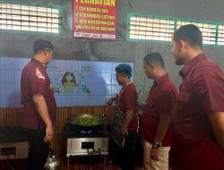 Tinjau Dapur Bersih Rutan, Karutan Sukadana Pastikan Pengolahan Makanan Untuk WBP Bersih dan Higienis