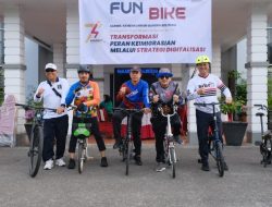 Semarak Hari Bhakti Imigrasi ke-74, Kemenkumham Babel Gelar Fun Bike