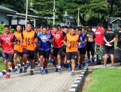 Guna Menunjang Kesiapan Jasmani Prajurit, Yonif 9 Marinir Laksanakan Samapta Rutin
