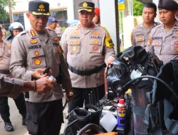 Tanggap Bencana Alam, Polresta Bandar Lampung Gelar Apel Sarana dan Prasarana