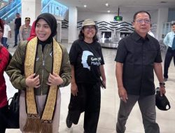 Mingrum Gumay Sambut Siti Atiqoh di Bandar Raden Intan II