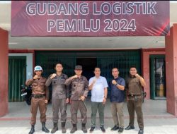 Kepala Kejari Katingan Laksanakan Pemantauan Gudang Logistik Pemilu 2024